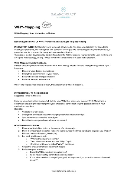 Resources | Balancing Act by Sarah Brennand